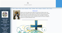 Desktop Screenshot of firstlutheranwarren.com